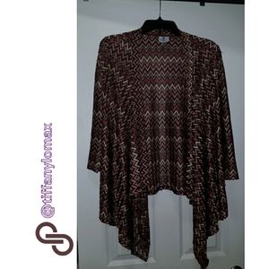 Worthington poncho/cardigan, 1X